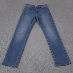 Goodfellow Jeans Men 30x32 Blue Athletic Fit TruTemp 365 Light Wash Denim Preppy